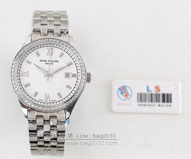 PATEK PHILIPPE手錶 2019百達翡麗最新款 百達翡麗情侶對表 三度防水功能  hds1025